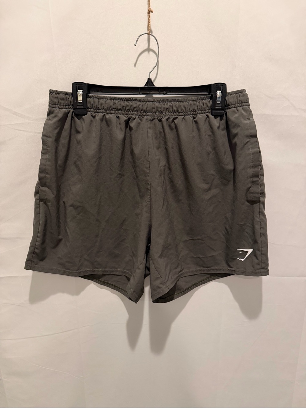 Gymshark Men's olive green Training Shorts size XL.Active,gym,summer